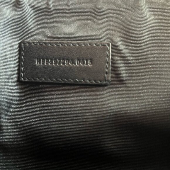 Saint Laurent Hunting Black and White Skull Printed Nylon Zipped Ipad Sleeve - Picture 9 of 9